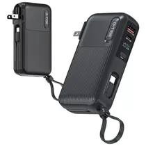 Carregador Portátil G-Tide Traveler 1 10000MAH 22.5W LED - Black