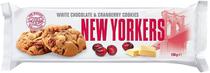 Biscoito New Yorkers Cookies White Chocolate & Cranberry - 150G