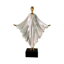 Figura Decorativa de Bailarina Concepts 437-4911425 Blanco - Dorado