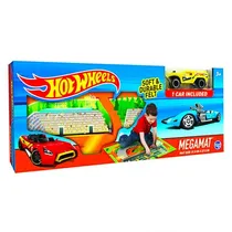 Hot Wheels Mega Mat With Vehicle Imagin Mat 7644