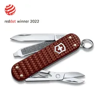 Victorinox Unisex Navaja Acero Inoxidable 58 MM Brown