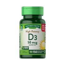 Vitaminas Nature's Truth High Potency D3 150 Capsulas