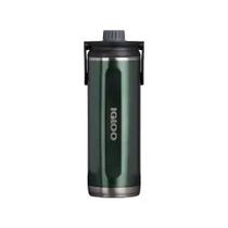 Igloo Termito Bottle SSTL Sipper 71087 Acero/Metal 591ML c/Manija Green