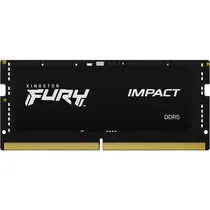 Memória Ram DDR5 So-DIMM Kingston Fury Impact 4800 MHZ 8 GB KF548S38IB-8 - Preto
