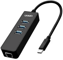 Adaptador USB-C Satellite A-HUBC50 4 Em 1 - Preto