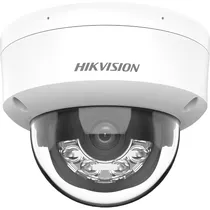 Câmera de Vigilância IP Hikvision Dome DS-2CD1163G2-Liu Smart Hybrid Light 6MP - Branco/Preto