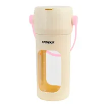 Liquidificador Portatil Sate A-P276 - Recarregavel USB-C 380ML Bege/Pink