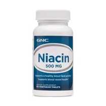 GNC Niacin 500MG 100 Cápsulas