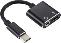 Adaptador USB-C para Audio 3,5MM e Carregamento USB-C 14790 - Preto