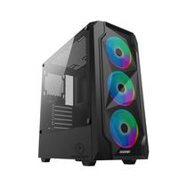 Gabinete Gamer Checkpoint CP-300BD RGB - Preto