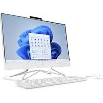 All In One HP 24-DF1000 i3-1115G4/ 8GB/ 256 SSD/ 23.8" FHD/ W11 Branco Nuevo + Teclado e Mouse HP