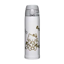 Garrafa Térmica Zojirushi SM-TA48KTWA Hello Kitty 480ML - Branco