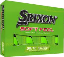 Bola de Golfe Srixon Soft Feel Brite Green (12 Unidades)