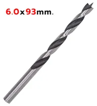 Maq. Furadeira-Taladro Broca Aço 6.0*93MM(Madeira)CFA-03004