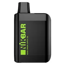 Nikbar 4000 Puffs Sour Green Apple Ice