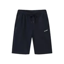 Men's Knitted Shorts Navy Blue XL