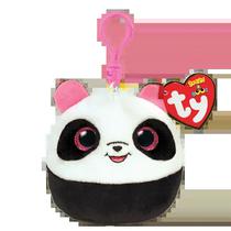 TY Peluches TY Squish-A-Boos Bamboo Panda Clip Tela Poliester 3 Anos+ Multicolor