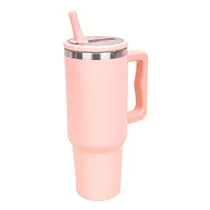 Copo Térmico com Alça 1 Litro - Pêssego