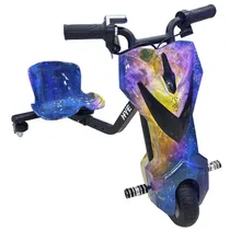 Triciclo Eletrico HYE-TR01 6.5" - Blue-Orange Galaxy