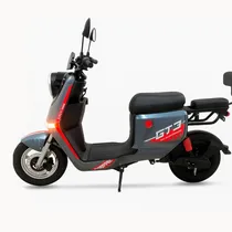 Bicicleta Eletrica GT3 c/Pedal Scooter Cinza 1000W