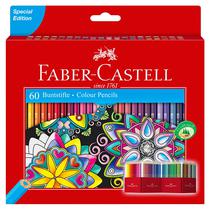 Faber Castell Lapiz Ecolapices Caja Carton 60 Colores Rojo