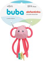 Chocalho Elefantinho Buba - 10646 Rosa