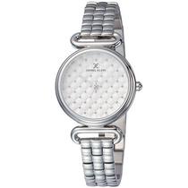 Relogio Analogico Daniel Klein Premium DK11882-1 Feminino, Metal - Prata e Branco