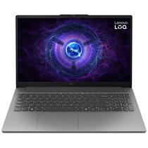 Notebook Gamer Lenovo Loq 15IAX9E Intel Core i5 12450HX Tela Full HD 15.6" / 8GB de Ram / 512GB SSD / Geforce RTX2050 4GB - Luna Cinza (83LK0001US) (Ingles)