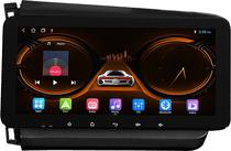 Multimidia Hetzer H-Pro+ Android 12 Tela de 10.33" Honda Civic 2015/16 Preto