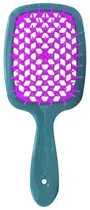 Escova para Cabelo Janeke Small Super Brush 86SP226AR - Turquesa