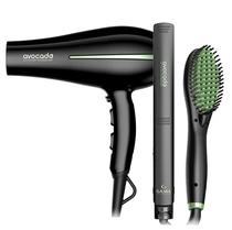 Kit Secador de Cabelo Gama Avocado 220 - 240 V ~ 50/60 HZ + Chapinha + Escova Eletrica