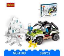 Cogo City Jeep 390PCS