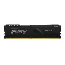 Mem DDR4 8GB 2666 Kings Fury Beast BLK