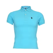 US Polo Camisa Polo Inf Turquoise M.............