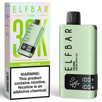 Pod Descartavel Elfbar Te 30K Green Apple Ice 30.000 Puffs