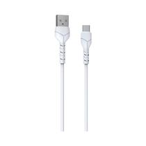 Cable Devia F04 USB-A A USB-C 1M Blanco