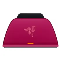 Base de Carregamento Razer Quick Charging Stand RC21-01900300-R3U1 para Playstation 5 - Vermelho