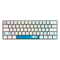 Teclado Gamer Checkpoint KX-400 R6-KB-1001 RGB Switch Red Layout 60% - Branco