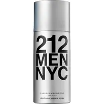 Desodorante Em Spray Carolina Herrera 212 Men NYC - Masculino 150ML