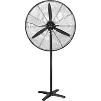 Ventilador de Parede/Pé Mega Star FAN30B 2 Em 1 30" 160W 220V - Preto