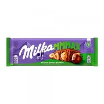 Barra Chocolate Milka c/ Avelãs Inteiras 270G