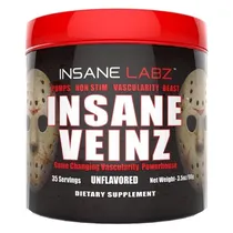Insane Labz PRé-Treino Insane Veinz 35 Doses - Blue Raspberry