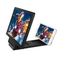 Ampliador de Tela Projetor para Smartphones F1 Elarged Screen 3D - Preto