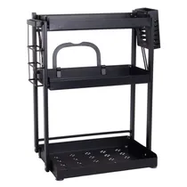 Escurridos de Cubiertos de Aço Preto 50CM