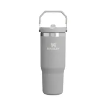 Botella Térmica Stanley Flip Straw Tumbler 887ML Ash Gray