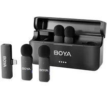 Microfone Boya BY-V4U Wireless USB-C (4TX-1RX) - Black