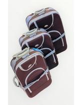 Kits Malas de Viagem 3PCS Marrom