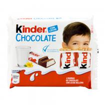 Chocolate Kinder com 4 Unidades 50G