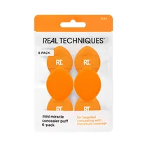 Set Esponja de Maquillaje Real Tech Mini Miracle Concealer 6 Piezas