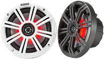 Alto Falante Maritimo Kicker Marine KM65 45KM654L LED 6"1/2 195WATTS (Par)